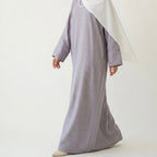 Luna 01 | Ironless Premium Linen-Cotton Abaya
