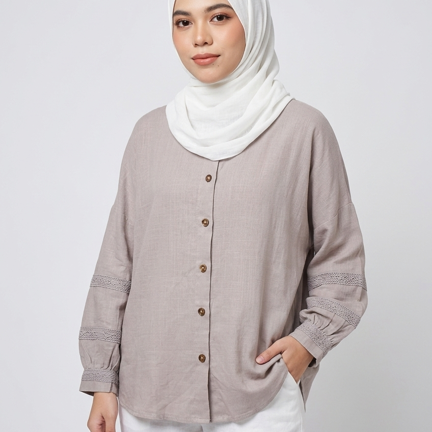 Haze 05 | Linen Blouse