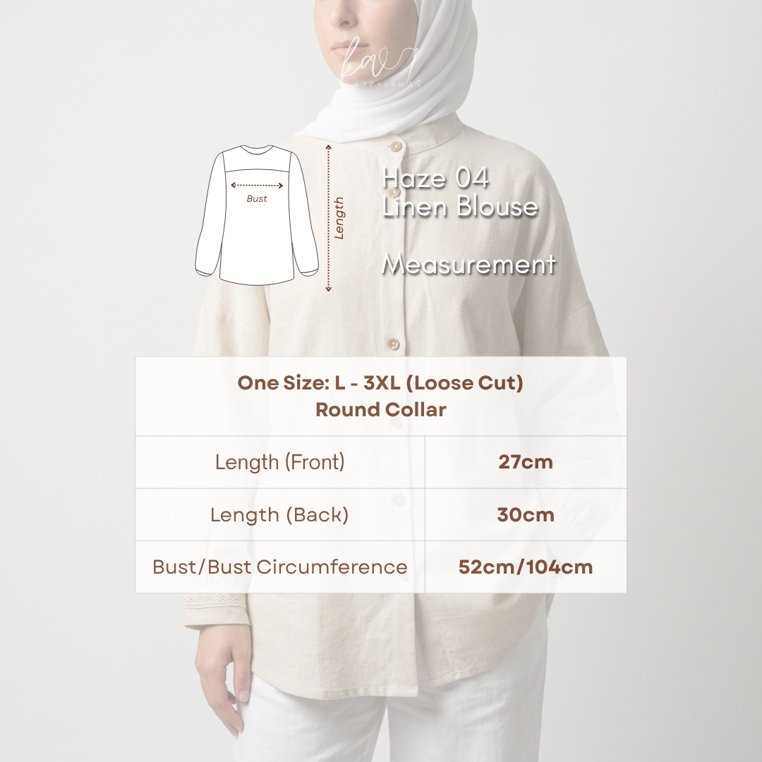 Haze 04 | Linen Blouse