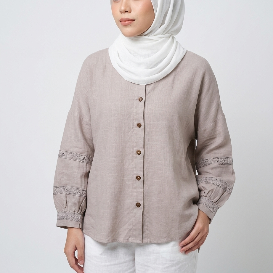 Haze 05 | Linen Blouse