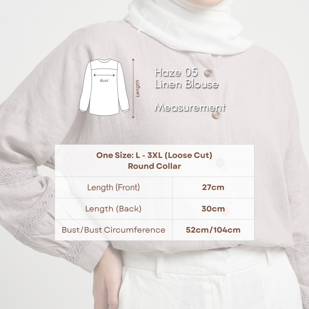 Haze 05 | Linen Blouse