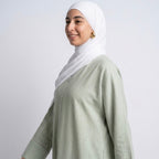 Luna 02 | Ironless Premium Linen-Cotton Abaya