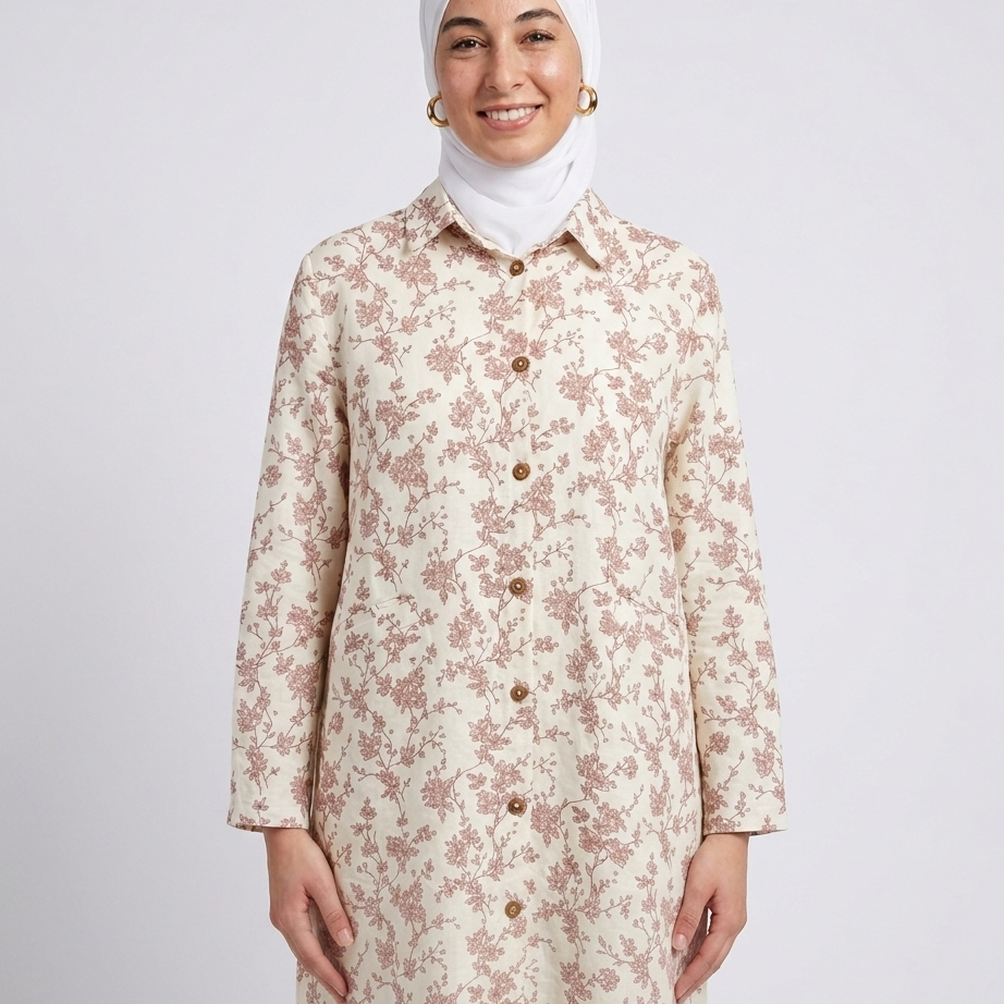 Bloom 02 | Linen Long Blouse