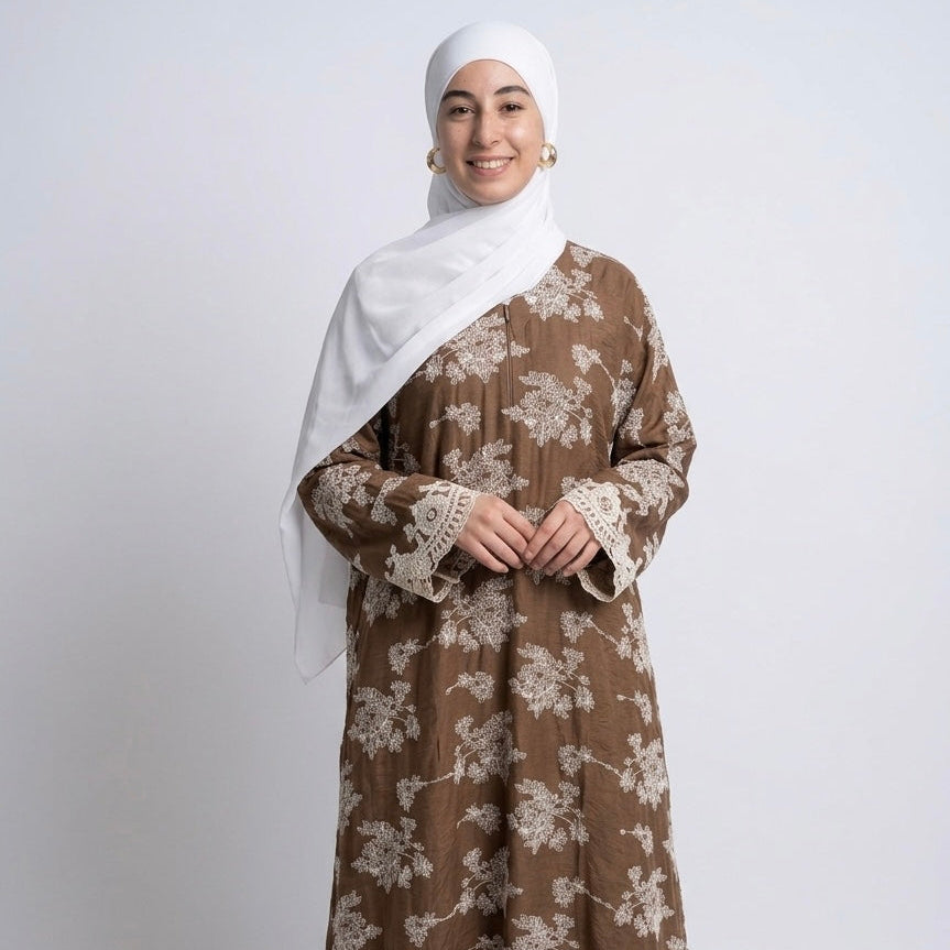 Flint 03 | Linen Abaya