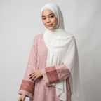(Misty) Linen Abaya in Rose