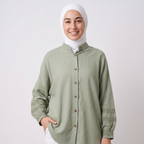 Haze 02 | Linen Blouse