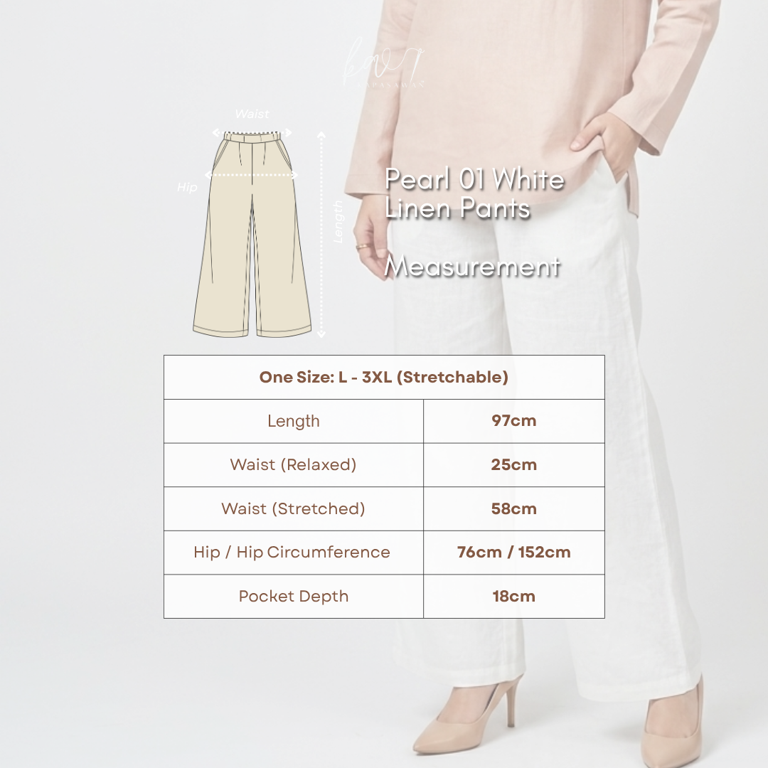 Pearl 01 | Linen Pants