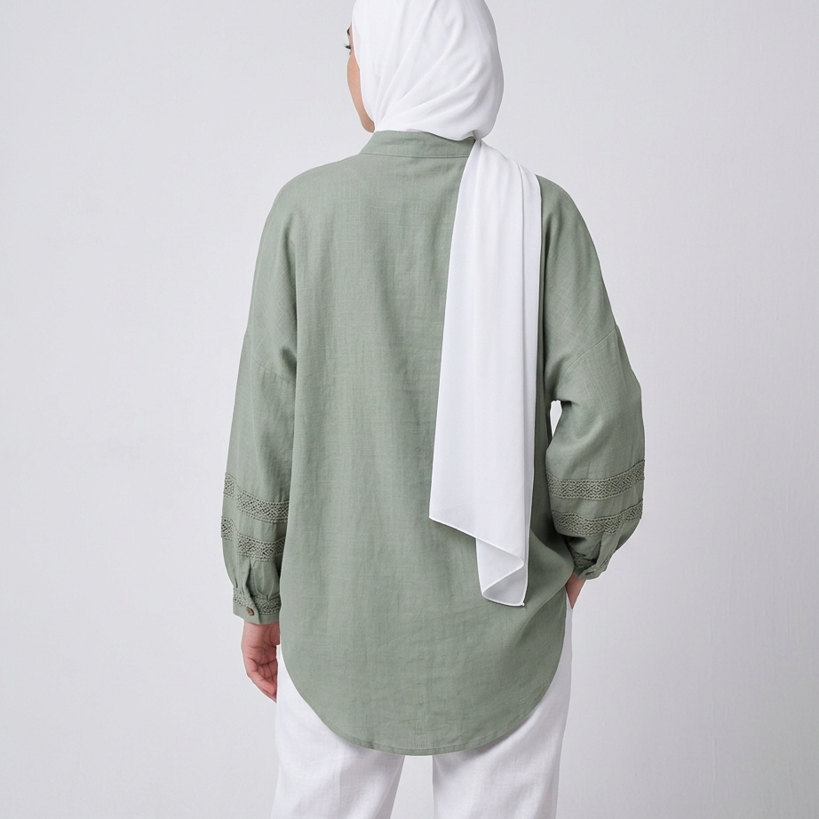 Haze 02 | Linen Blouse