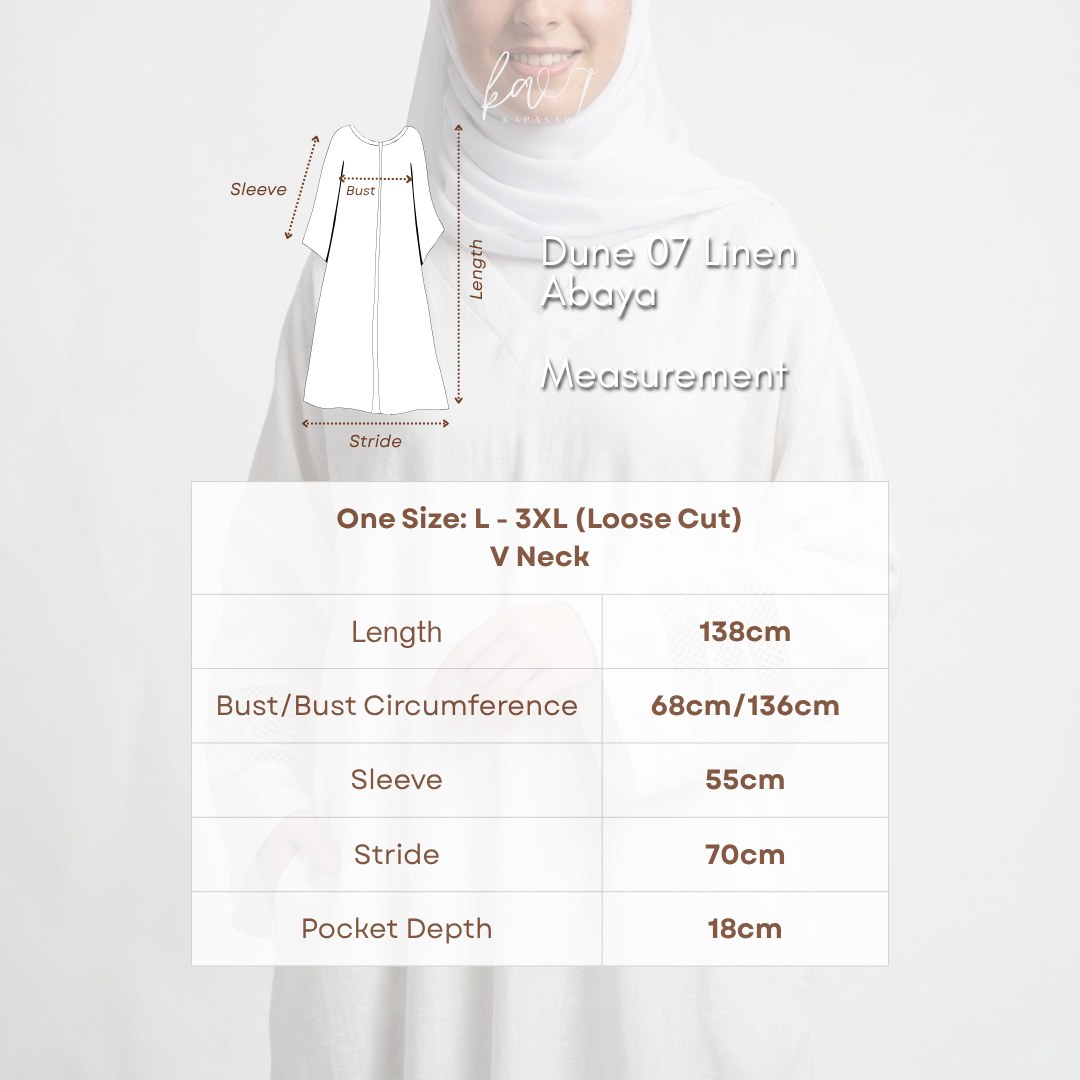 Dune 07 | Linen Abaya