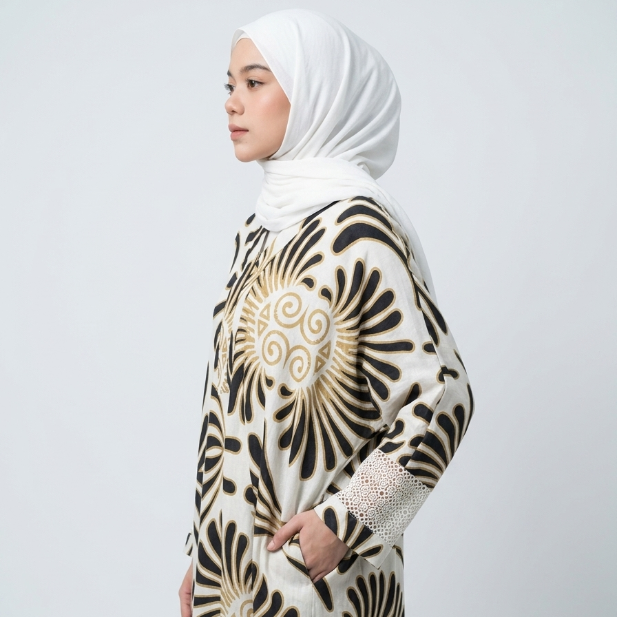 Petal 06 | Linen Abaya