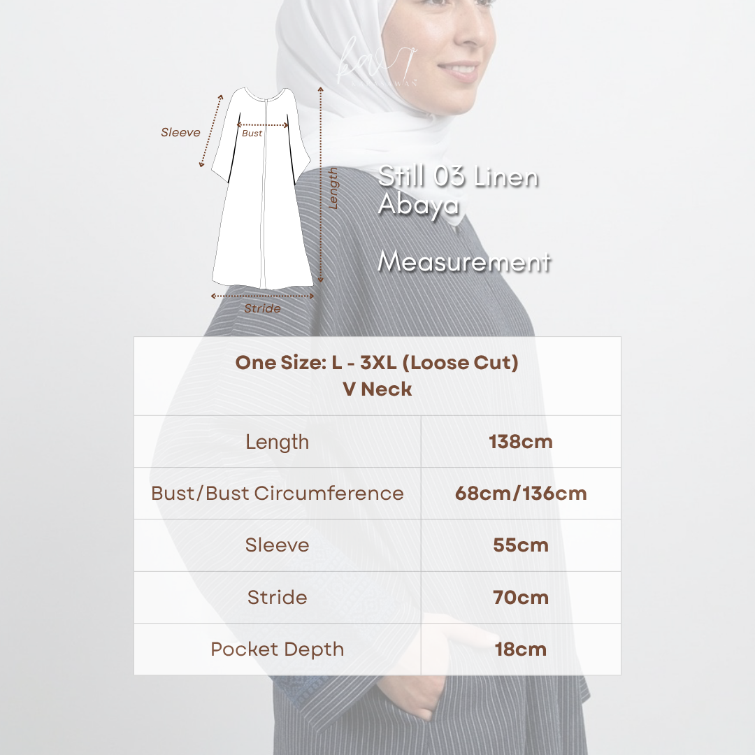 Still 03 | Linen Abaya