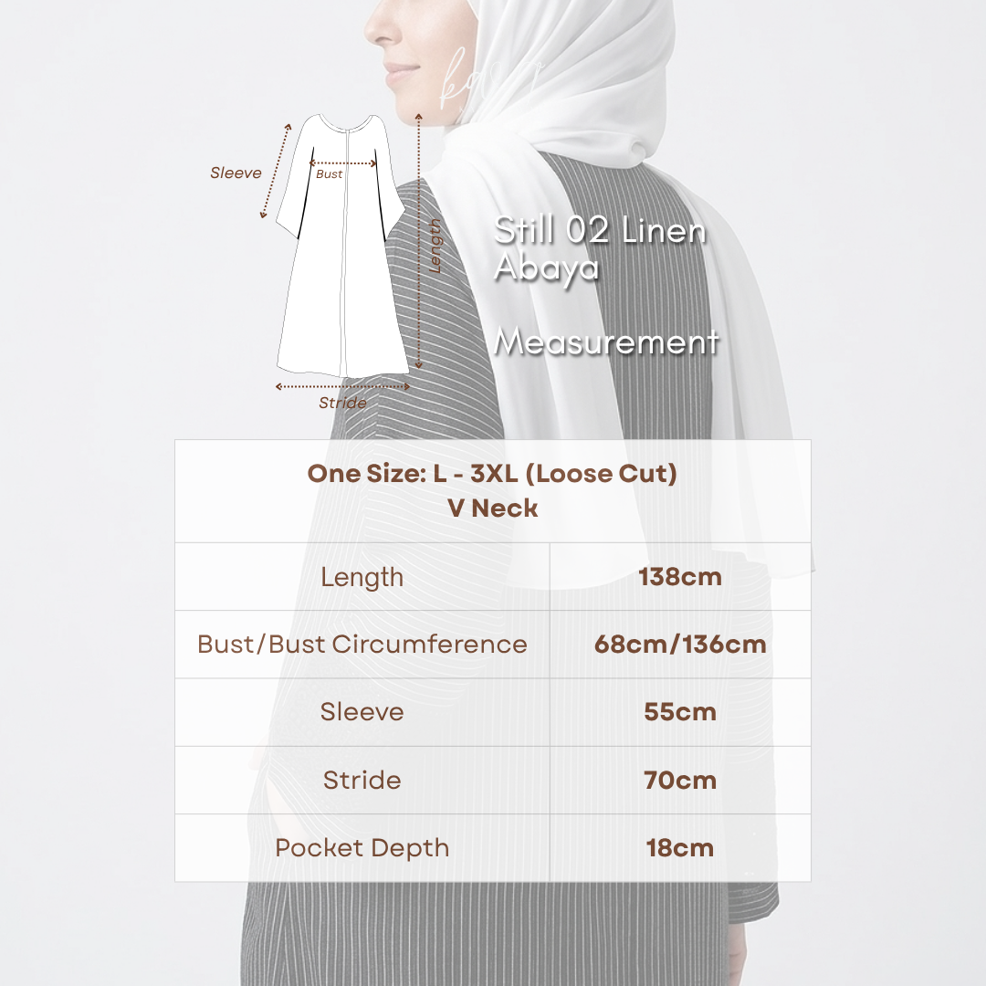 Still 02 | Linen Abaya