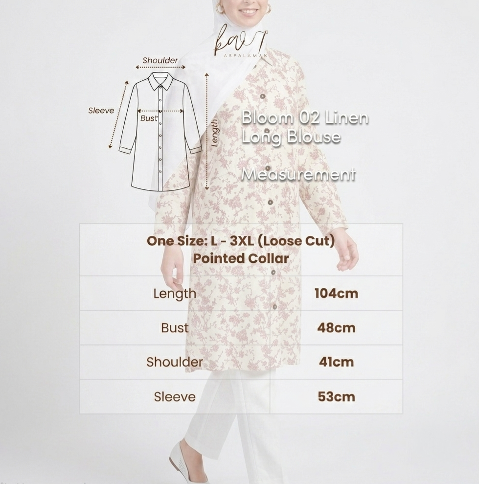 Bloom 02 | Linen Long Blouse